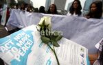 Aksi Menentang Kekerasan di Bundaran HI