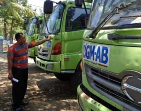 Truk PLTU Diamankan Diduga Minum BBM Bersubsidi