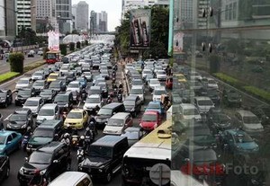 Senin Pagi, Sejumlah Ruas Jalan di Jakarta Mulai Padat