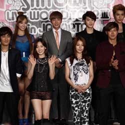 Suasana Jumpa Pers SM Town Jakarta