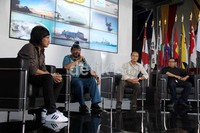 Dalam jumpa pers tersebut Komandan Sekolah Staf dan Komando Angkatan Laut Laksamana muda TNI Arief Rudianto didampingi oleh Duta Maritim Katon Bagaskara, Perwakilan EO Jimmy Basuki, dan Pemimpin Redaksi Majalah Angkasa Adrianus Darmawan.