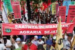 Ribuan Petani Tuntut Reforma Agraria