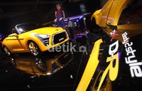 Daihatsu D-R dipernalkan di ajang Indonesia International Motor Show (IIMS) 2012 di JI Expo Kemayoran, Jakarta Utara, Senin (24/9/2012).