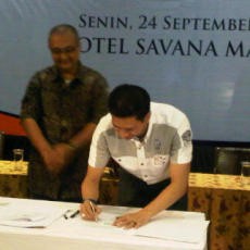 Arema dan Pelita Jaya Jalin Kerja Sama