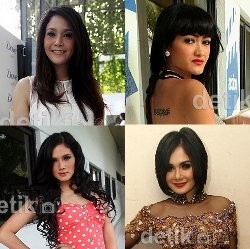 10 Janda Cantik di Jagad Hiburan Indonesia (1)