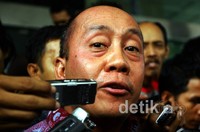 Saan membantah terlibat di proyek PLTS. Ramses/detikcom.