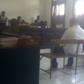 Empat Terdakwa Pembunuhan Bos Security Jalani Sidang Dakwaan