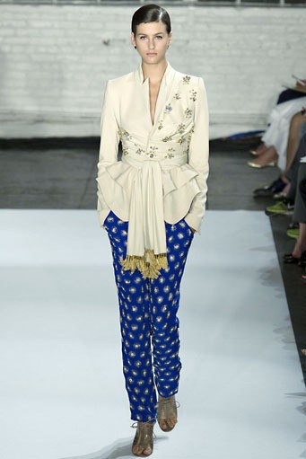 Altuzarra, Spring/Summer 2013. New York Fashion Week 2013. [Photo by Arun Nevader/Getty Images]