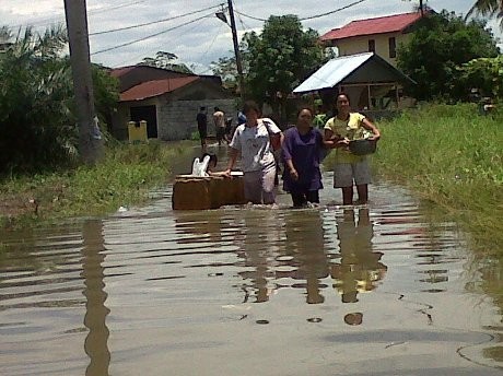 Banjir Rendam Ratusan Rumah di Deli Serdang Sumut