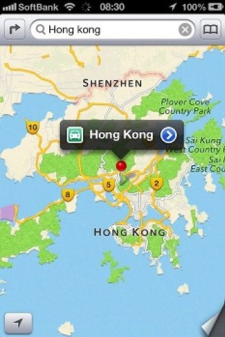 Dunia yang Hilang di Apple Maps