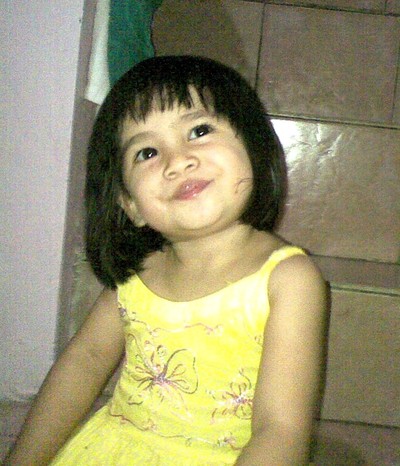 Gregory Shalom Audrey Serafim Sinaga, 2,5 Tahun, Perempuan