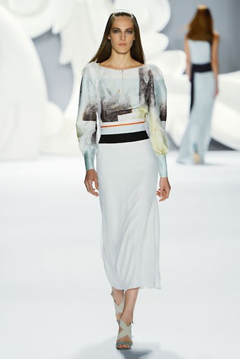 Carolina Herrera, Spring/Summer 2013. New York Fashion Week 2013. [Photo by Frazer Harrison/Getty Images for Mercedes-Benz Fashion Week]