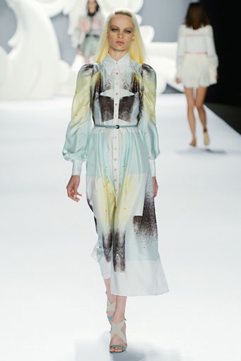 Carolina Herrera, Spring/Summer 2013. New York Fashion Week 2013. [Photo by Frazer Harrison/Getty Images for Mercedes-Benz Fashion Week]