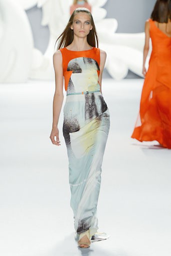 Carolina Herrera, Spring/Summer 2013. New York Fashion Week 2013. [Photo by Frazer Harrison/Getty Images for Mercedes-Benz Fashion Week]