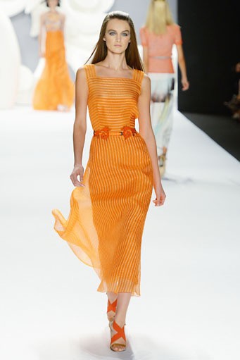 Carolina Herrera, Spring/Summer 2013. New York Fashion Week 2013. [Photo by Frazer Harrison/Getty Images for Mercedes-Benz Fashion Week]