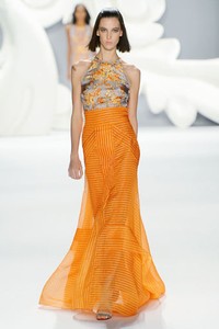 Carolina Herrera, Spring/Summer 2013. New York Fashion Week 2013. [Photo by Frazer Harrison/Getty Images for Mercedes-Benz Fashion Week]