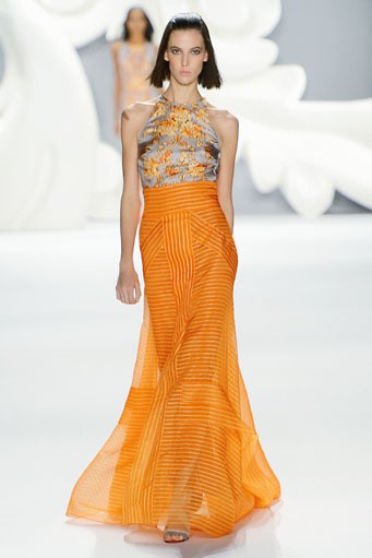 Carolina Herrera, Spring/Summer 2013. New York Fashion Week 2013. [Photo by Frazer Harrison/Getty Images for Mercedes-Benz Fashion Week]