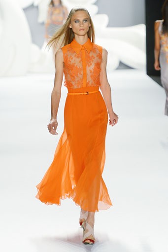 Carolina Herrera, Spring/Summer 2013. New York Fashion Week 2013. [Photo by Frazer Harrison/Getty Images for Mercedes-Benz Fashion Week]