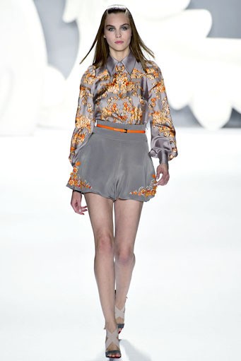 Carolina Herrera, Spring/Summer 2013. New York Fashion Week 2013. [Photo by Frazer Harrison/Getty Images for Mercedes-Benz Fashion Week]