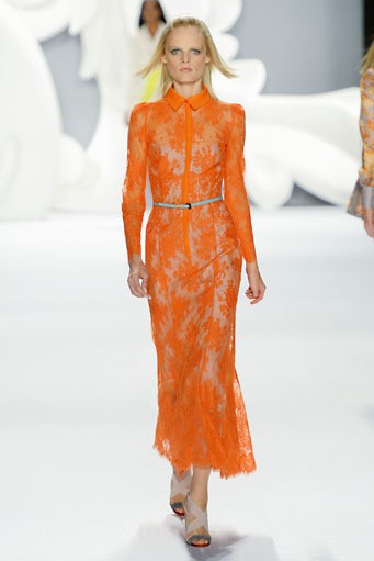 Carolina Herrera, Spring/Summer 2013. New York Fashion Week 2013. [Photo by Frazer Harrison/Getty Images for Mercedes-Benz Fashion Week]