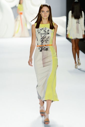 Carolina Herrera, Spring/Summer 2013. New York Fashion Week 2013. [Photo by Frazer Harrison/Getty Images for Mercedes-Benz Fashion Week]