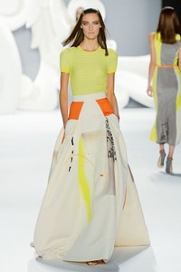 Carolina Herrera, Spring/Summer 2013. New York Fashion Week 2013. [Photo by Frazer Harrison/Getty Images for Mercedes-Benz Fashion Week]