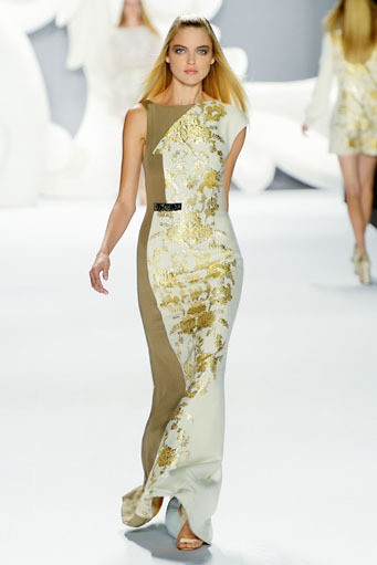 Carolina Herrera, Spring/Summer 2013. New York Fashion Week 2013. [Photo by Frazer Harrison/Getty Images for Mercedes-Benz Fashion Week]
