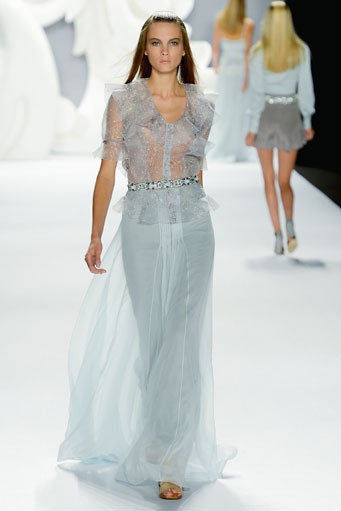 Carolina Herrera, Spring/Summer 2013. New York Fashion Week 2013. [Photo by Frazer Harrison/Getty Images for Mercedes-Benz Fashion Week]