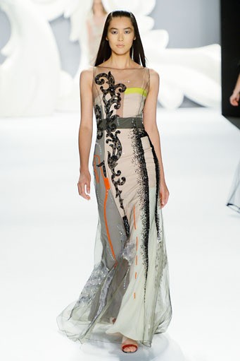 Carolina Herrera, Spring/Summer 2013. New York Fashion Week 2013. [Photo by Frazer Harrison/Getty Images for Mercedes-Benz Fashion Week]