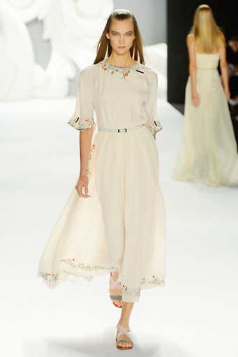 Carolina Herrera, Spring/Summer 2013. New York Fashion Week 2013. [Photo by Frazer Harrison/Getty Images for Mercedes-Benz Fashion Week]