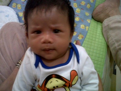 Muhammad Rizky Melvada, 7 Bulan, Lelaki