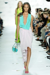 Diane Von Furstenberg. Spring/Summer 2013. New York Fashion Week 2013. [Photo by Frazer Harrison/Getty Images for Mercedes-Benz Fashion Week]