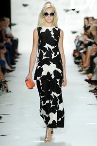 Diane Von Furstenberg. Spring/Summer 2013. New York Fashion Week 2013. [Photo by Frazer Harrison/Getty Images for Mercedes-Benz Fashion Week]