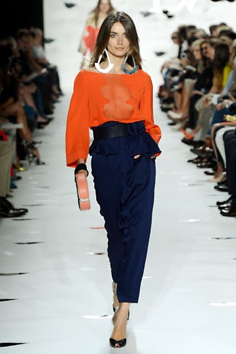 Diane Von Furstenberg. Spring/Summer 2013. New York Fashion Week 2013. [Photo by Frazer Harrison/Getty Images for Mercedes-Benz Fashion Week]