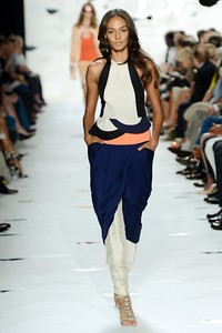 Diane Von Furstenberg. Spring/Summer 2013. New York Fashion Week 2013. [Photo by Frazer Harrison/Getty Images for Mercedes-Benz Fashion Week]