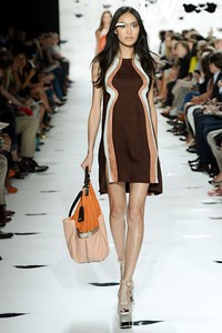 Diane Von Furstenberg. Spring/Summer 2013. New York Fashion Week 2013. [Photo by Frazer Harrison/Getty Images for Mercedes-Benz Fashion Week]