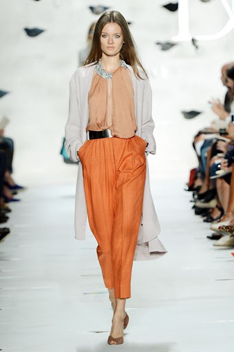 Diane Von Furstenberg. Spring/Summer 2013. New York Fashion Week 2013. [Photo by Frazer Harrison/Getty Images for Mercedes-Benz Fashion Week]