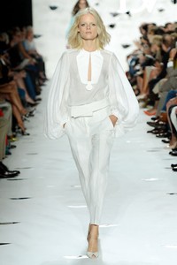 Diane Von Furstenberg. Spring/Summer 2013. New York Fashion Week 2013. [Photo by Frazer Harrison/Getty Images for Mercedes-Benz Fashion Week]