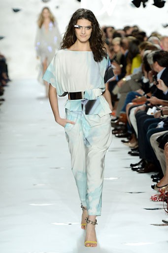 Diane Von Furstenberg. Spring/Summer 2013. New York Fashion Week 2013. [Photo by Frazer Harrison/Getty Images for Mercedes-Benz Fashion Week]