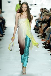 Diane Von Furstenberg. Spring/Summer 2013. New York Fashion Week 2013. [Photo by Frazer Harrison/Getty Images for Mercedes-Benz Fashion Week]