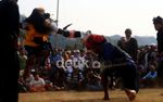 Ritual Ujungan untuk Meminta Hujan