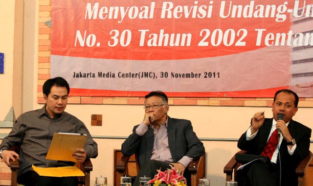Tak Ada Penyebutan KPK Sebagai Lembaga Ad Hoc
