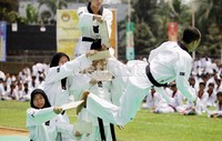 Melalui acara Tekwondo Day ini, diharapkan mampu menciptakan atmosfir kebersamaan dan integrasi antar seluruh komponen taekwondo Indonesia.