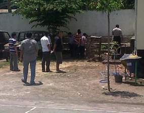 Petasan Barang Bukti Polres Malang Meledak