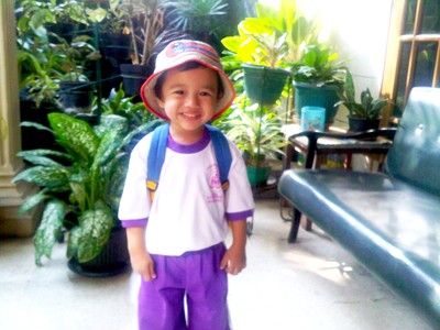 Radhika Rafief Arthyodha, 2,5 Tahun, Lelaki