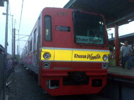 Kereta Khusus Perempuan Jakarta-Bogor Diluncurkan