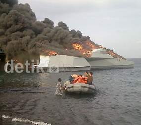 Bangkai KRI Siluman Klewang Belum Dievakuasi