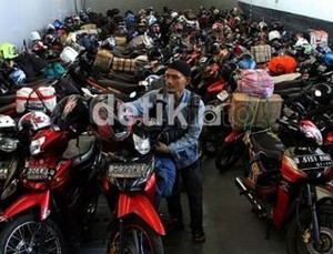 Polisi: DP Dinaikkan, Tetap Saja Motor Diburu