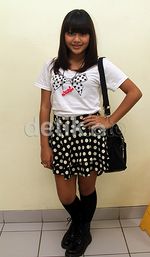 Gaya Cute Aurel Hermansyah