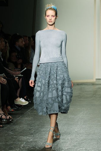 Donna Karan, Spring/Summer 2013. New York Fashion Week 2013. [Foto: Neilson Barnard/Getty Images for Mercedes-Benz Fashion Week]